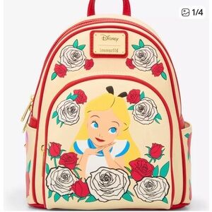 Loungefly Disney Alice in Wonderland with Color Changing Roses Backpack